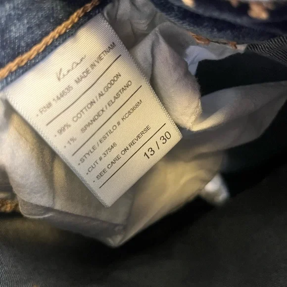 KanCan Women's Denim Jeans Size 13/30 - Picture 6 of 8